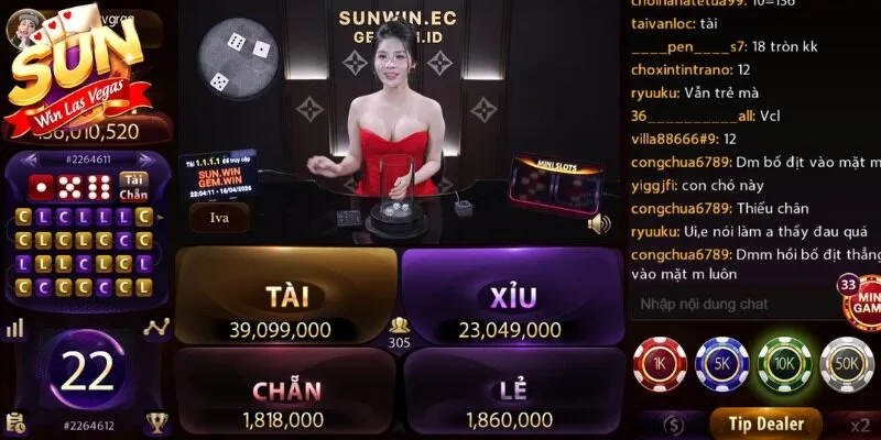 Tài xỉu Sunwin cùng thông tin luật chơi cụ thể